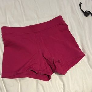 Lululemon short spandex shorts